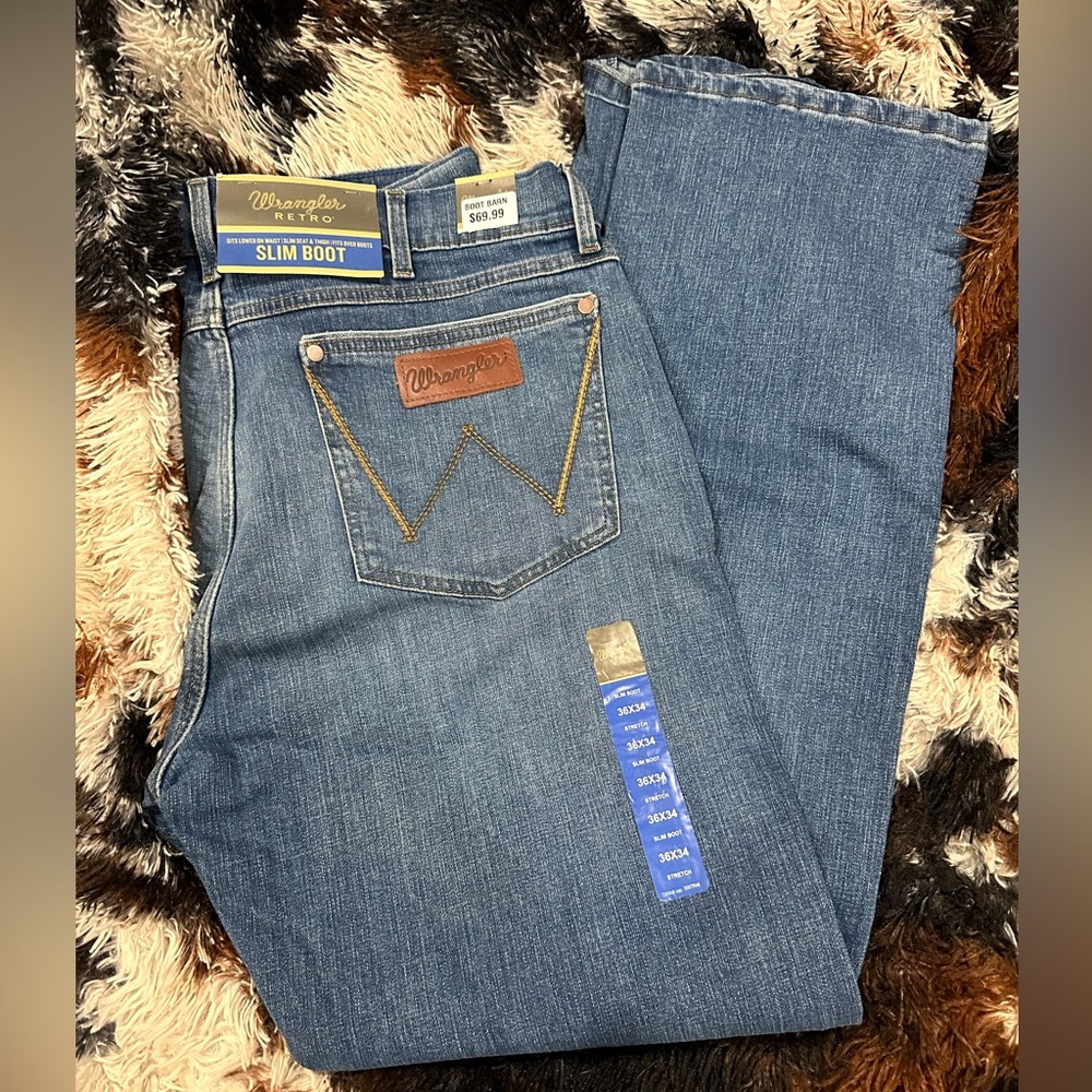 Men’s Jeans wrangler retro - size 36x34